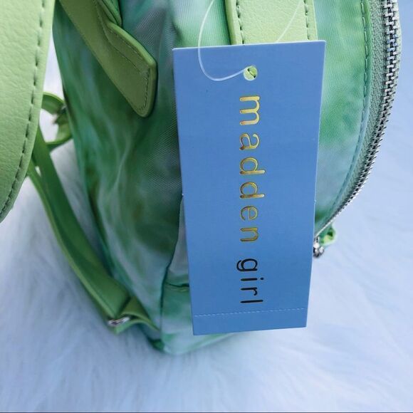 Brand New Madden Girl Tye Dye Print Mid Nylon Backpack - Picture 7 of 10